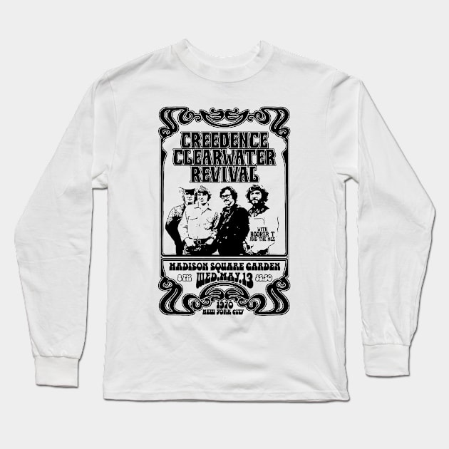 creedence clearwater revival Long Sleeve T-Shirt by CosmicAngerDesign